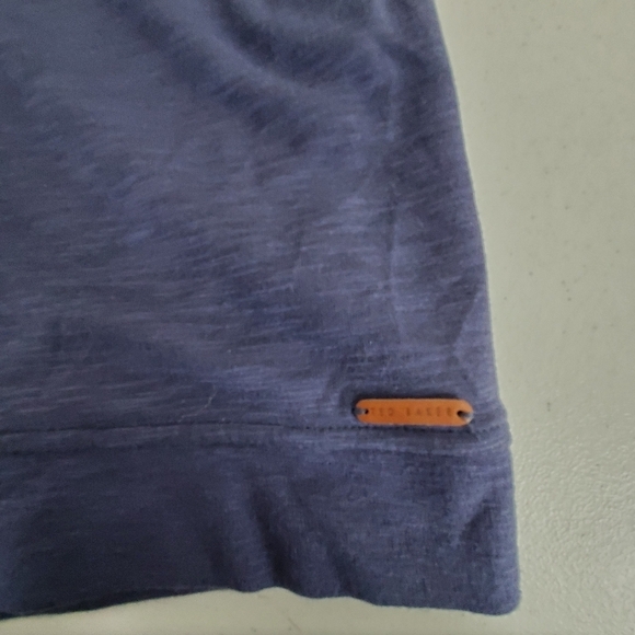 Ted Baker London Mandra Quarter Zip Pullover Size 7 US 3XL Long Sleeve Sweater - Picture 5 of 15